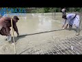 Slab Concrete pouring work I Concrete work I Construction Site #praxisconstruction #construction
