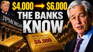 JPMORGAN JUST TOLD ITS CLIENTS GOLD IS GOING TO $6,000 — WHILE IT'S $4,000 | Jamie Dimon Explains