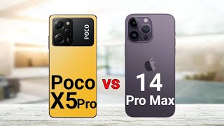 Poco X5 Pro vs iPhone 14 Pro Max