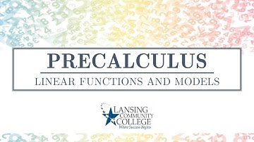 Linear Functions and Models