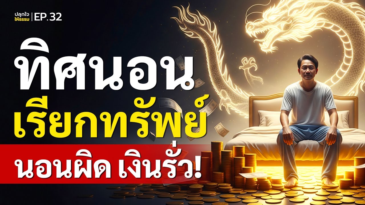 ทิศนอนเรียกทรัพย์! ความลับคนรวย นอนผิด เงินรั่วไม่รู้ตัว l ปลุกใจให้ธรรม