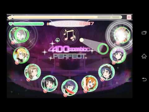 【スクフェス】硝子の花園 EX フルコン