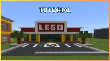 Minecraft Tutorial: How To Make A LEGO Store! (Refresh Series)