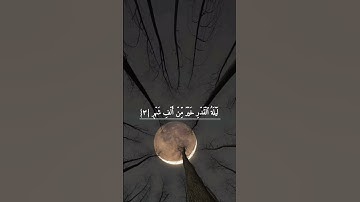 سعود الشريم سورة القدر _ حالات ليلة القدر