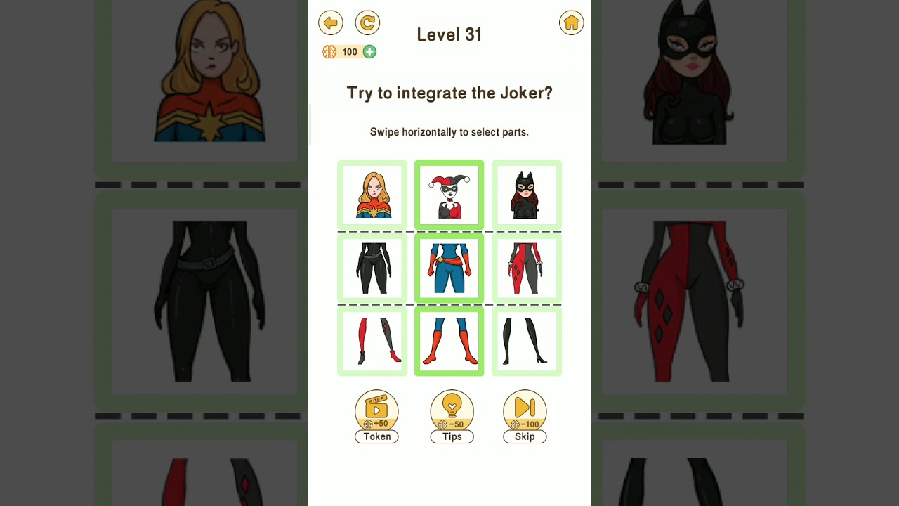 Brain go 2 level 31 Gameplay Solution