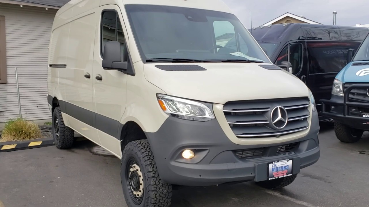 Mercedes Sprinter 4x4 Pebble Grey - YouTube