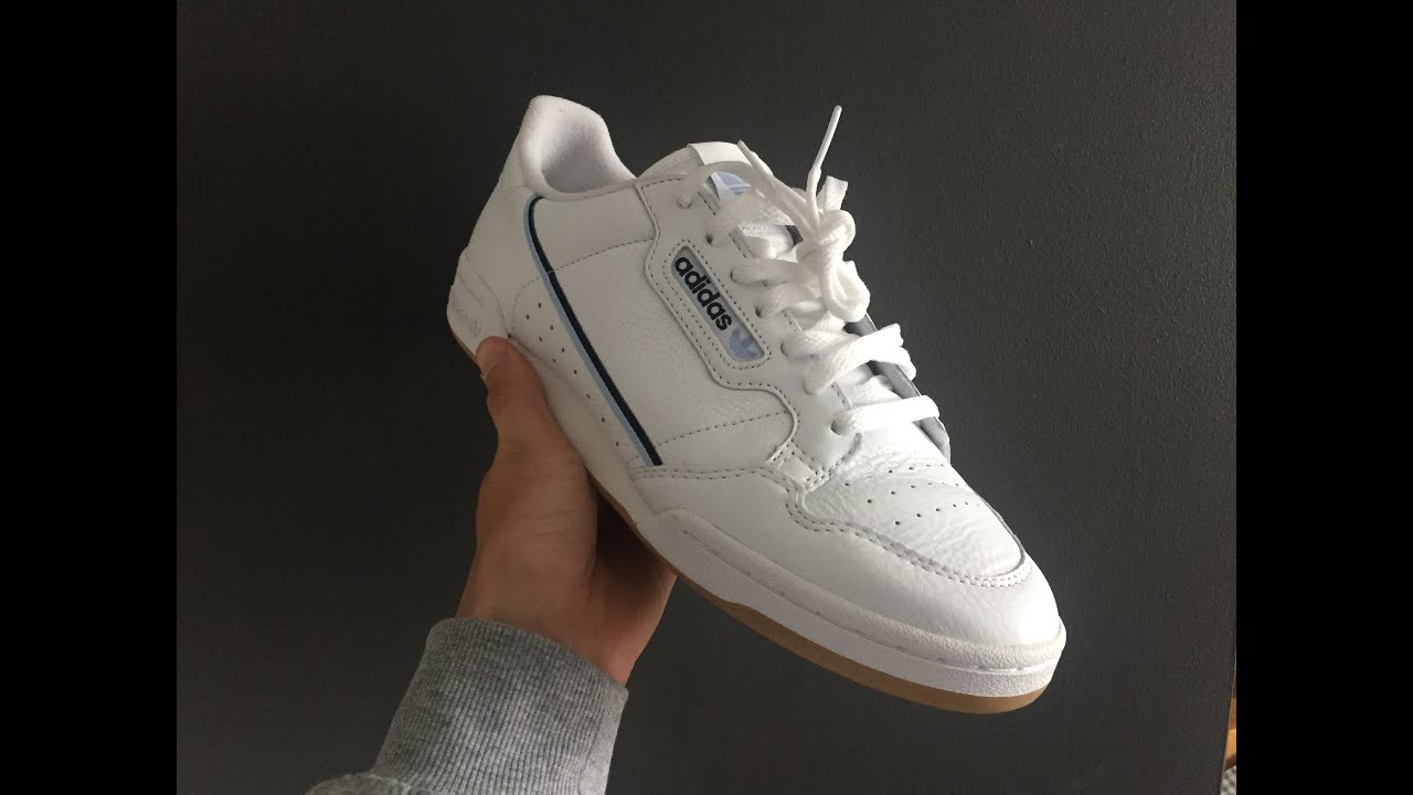 adidas continental 80 lacing