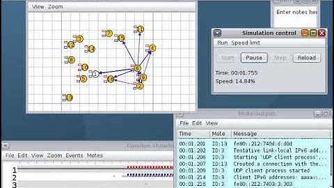 Radio transmission of WSN  (contiki os)(working)