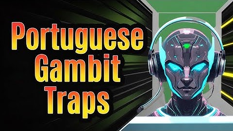 Crush 1.e4 as Black 🚨 Portuguese Gambit Traps You MUST Know | Stockfish Teaches