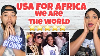 First Time Hearing USA FOR AFRICA  We Are The World  | REACTION