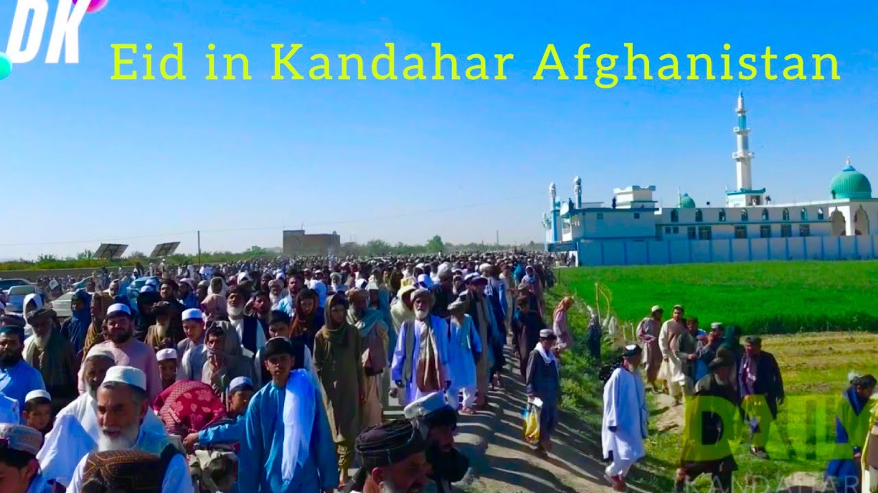 د کوچني اختر لمړی ورځ کندهار افغانستان