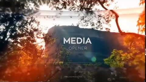 Media Intro After Effects Template