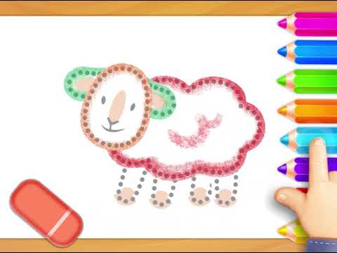 Baby drawing for kids - easy animal drawings