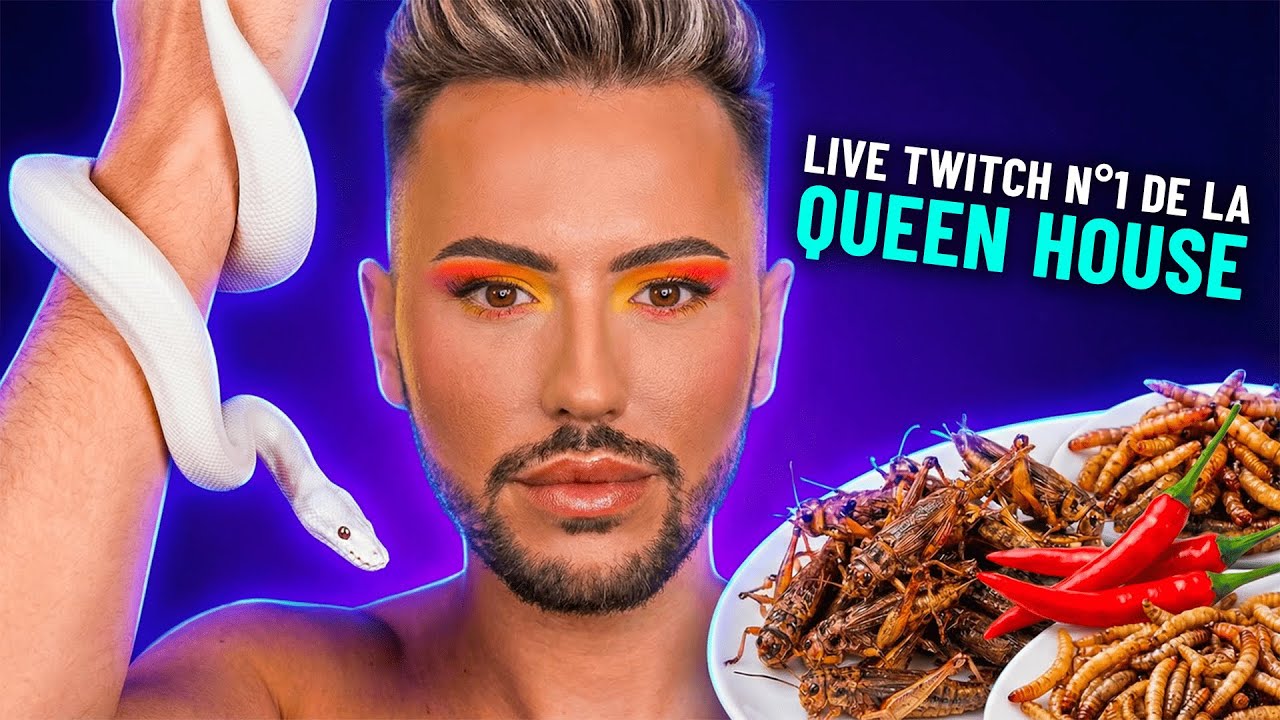 LE 1ER LIVE TWITCH DE LA QUEEN HOUSE 🎥👑