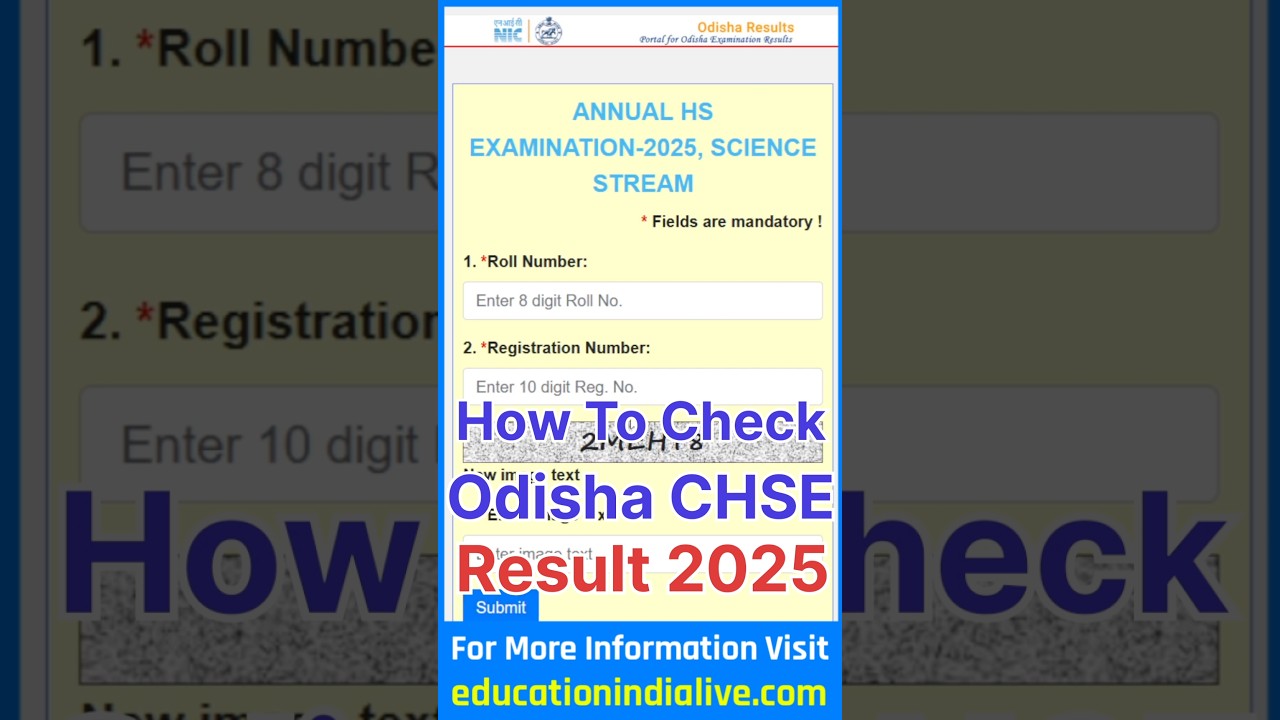 +2 Result 2025 Kaise Dekhe ? How To Check +2 Result 2025 ? +2 Result Kemiti Dekhiba ?