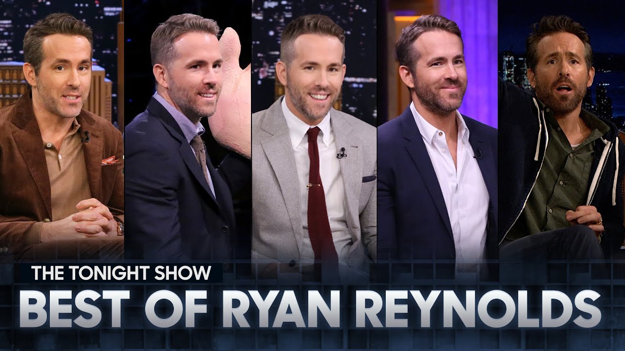 ⁣The Best of Ryan Reynolds | The Tonight Show Starring Jimmy Fallon