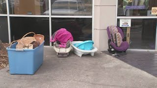 Stolen donations