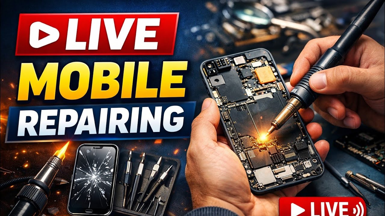 live mobile repairing 📲 9 january 