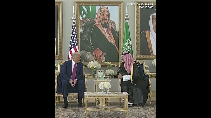 Donald Trump invited for tea with Saudi Crown Prince upon arrival in Riyadh