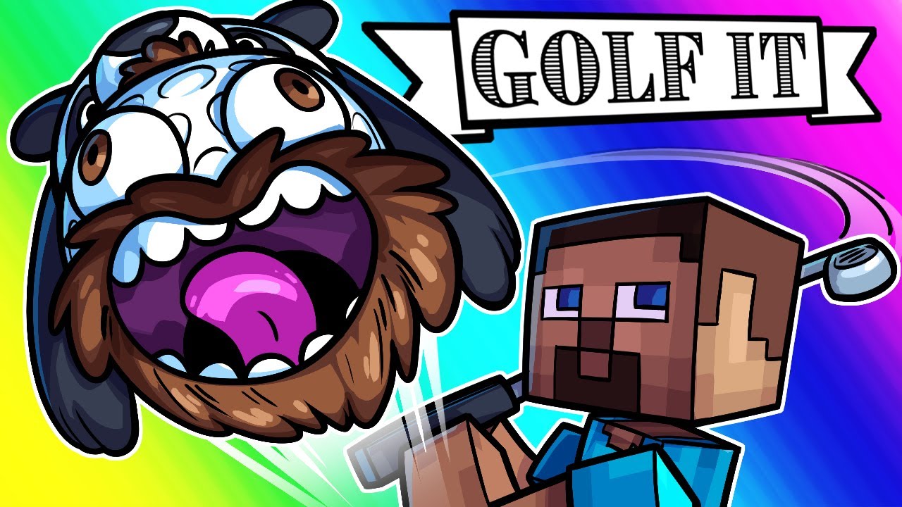 Golf-it Funny Moments - Minecraft Map Brings Out The Worst In Us! - YouTube