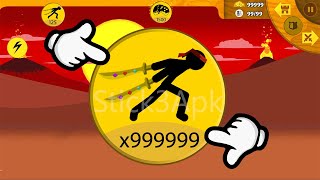 NEW MOD NINJA DUAL SWORD x999999 ICONS POWER FULL, MAX HP | Stick War Legacy Mod - Stick3Apk screenshot 3