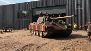 #19 Starting - Turning and Driving of the Königstiger - Panther - Stug 3 and Marder