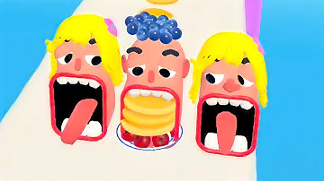 Pancake Run Game All Levels Android,iOS Gameplay New Update #1