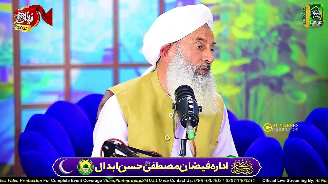 Live Faizan e Mustafa Podcast| Al Nafees Video Production | 2026