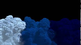 Smoke Transitions - White and Blue  | Motion Graphics | Animation Videos | No Copyright.