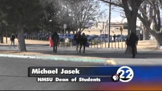 What happens to NMSU students when they break the law?