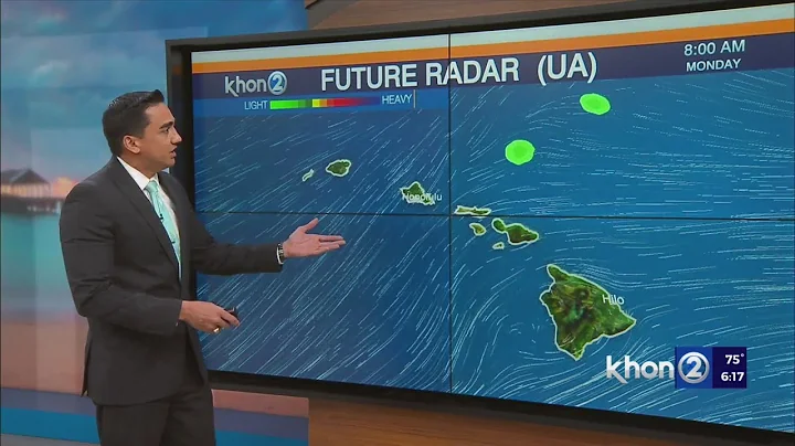 Scattered showers expected for President's Day