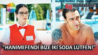 Ahu ile Demir, Nil'in çalıştığı otelde  havuza giriyor! | Ne Münasebet