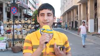 Arabesk Okuyarak Röportajı Trolleyen Gencin Hi̇kayesi̇ Sarı Mikrofon