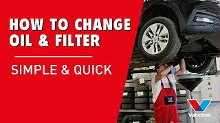 How to change your OIL and FILTER | QUICK & SIMPLE step by step guide