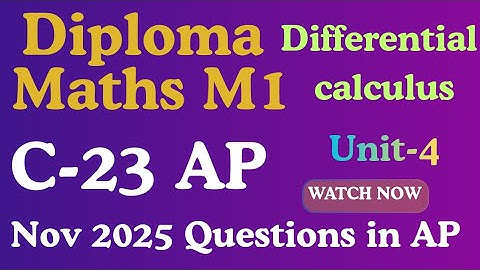 Diploma Maths M1@maths naresh eclass