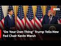 President Trump Swears In Kevin Warsh as New Fed Chair During Historic White House Ceremony | AC1G