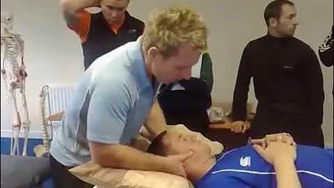 How to perform a Cervical Manipulation - Grade 5 - Osteopathic HVT