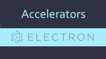 Electron js Tutorial - 9 - Accelerators and Global Shortcuts