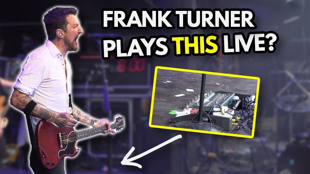 Interview with Frank Turner | What Gear Does Frank use Live in 2023?