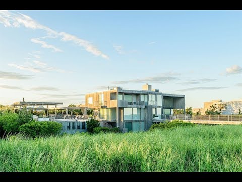 Video: Oceanfront Moderne Hjem i Bridgehampton, New York