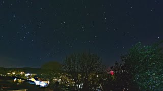 4K North Star In The Night Sky Time Lapse - March 29, 2024