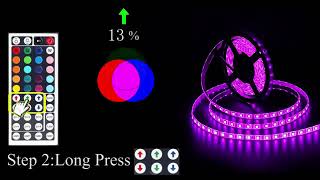 44 Key LED Remote Guide  Wave Lights
