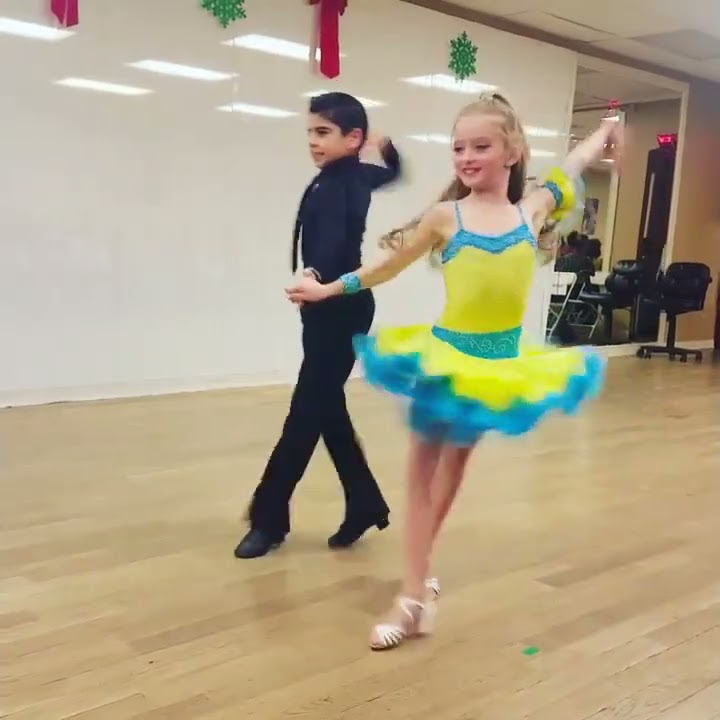 young Emily Dobson dancing chacha ❤❤❤