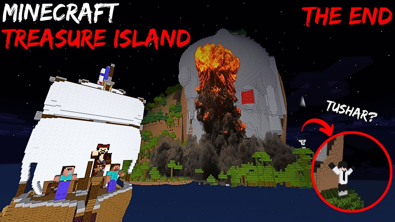 MINECRAFT HORROR  ISLAND🏝 THE END ! Roleplay video in hindi