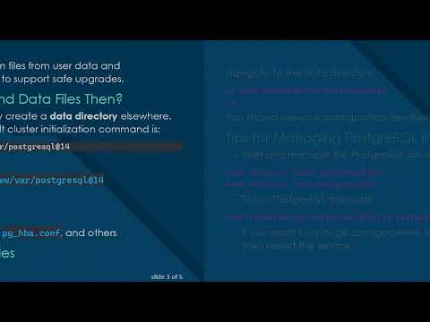 Finding postgresql.conf and Data Directory After PostgreSQL Installation With Homebrew