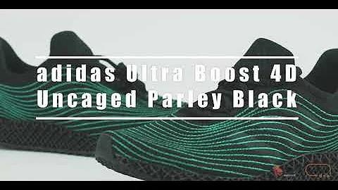 adidas Ultra Boost 4D Uncaged Parley Black FIRST look and EXCLUSIVE unboxing