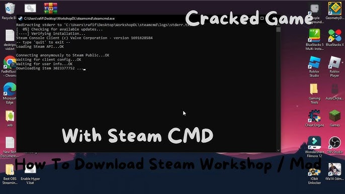 GitHub - BerdyAlexei/SCMD-Workshop-Downloader-2: A user interface for  SteamCMD that is intended to make it easy to download items through it.