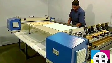 Gluing Machine With Pressing