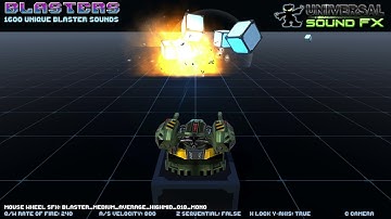 Blasters - Game-Ready Sound Pack - Demo 1