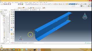 Buckling of cold formed steel using ABAQUS software(column)